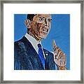 Obama Framed Print