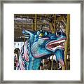 Ocean City - Here Be Dragons Framed Print