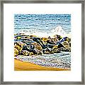 Ocean Jetty Framed Print