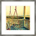 Ocean View At Oak Island 2 Framed Print