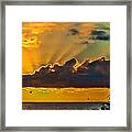 Oceanfront Sunrise Framed Print