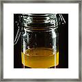 Oil And Water Dont Mix Framed Print