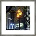 Old And New Lamp Posts - Paulista Avenue Framed Print