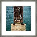 Old Bahia Honda Bridge Framed Print
