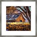 Old Barn In Sparks Framed Print
