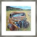 Old Car Framed Print