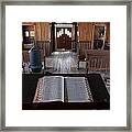 Old Church From Pulpit Framed Print