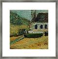 Old Church On The Hill Framed Print