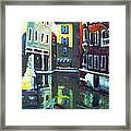Old City Of Venice In Sunlight Framed Print