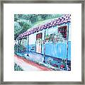 Old Colombia House Framed Print