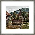 Old European Village Framed Print