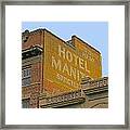 Old Hotel Framed Print