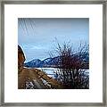 Old Kaleden Road 03-02-2014 Framed Print