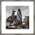 Old London New London - 2 Framed Print