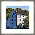 Old Mill In Caledonia Ontario Framed Print