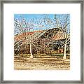 Old Orchard Barn Framed Print