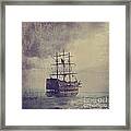 Old Pirate Ship Framed Print