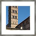 Old Rome Bell Tower Framed Print