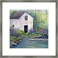 Old Springhouse Framed Print