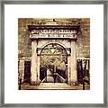 Old Stockbridge Market, Edinburgh Framed Print