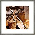 Old Tools Framed Print