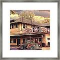 Old Town Irvine Country Store Framed Print