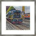 Old Town Sacramento Railroad Framed Print