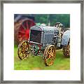 Old Tractor Print Framed Print