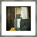 Old Washboard Laundry Days Framed Print