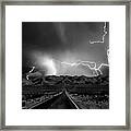 On The Road With The Thunder Gods Framed Print