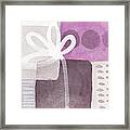 One Flower- Contemporary Painting Framed Print