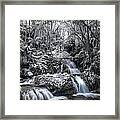 Onomea Falls In Infrared 2 Framed Print