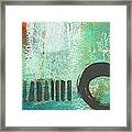 Open Gate- Contemporary Abstract Painting Framed Print