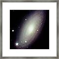 Optical Ccd Image Of The Spiral Galaxy Ngc 2841 Framed Print