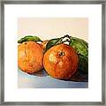 Orange Framed Print