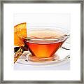 Orange Tea 5528 Framed Print