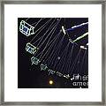 Orbs And The Swing Ride Framed Print