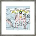 Original Olympics Framed Print