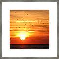 Orleans Sunset Framed Print