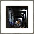 Other Side Of The Tunnel Framed Print