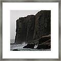 Otter Cliff Framed Print