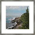 Otter Point - New England Framed Print