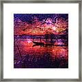 Out Of This World Fishing Hole Framed Print