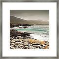 Outer Hebrides Waves Framed Print