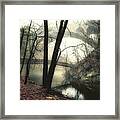 Over. Under. Between. Framed Print