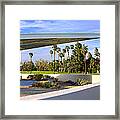 Overhang Palm Springs Tram Station Framed Print