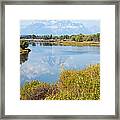 Oxbow Bend Grand Teton National Park Framed Print