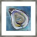 Oyster On The Half Shell Framed Print