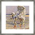 Paddling Framed Print