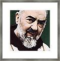 Padre Pio Framed Print